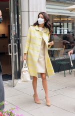 AMAL CLOONEY Out for a Meeting in Washington D.C. 10/12/2021