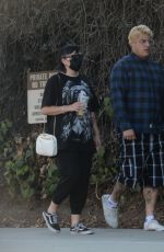 AMANDA BYNES and Paul Michael Out in Los Angeles 10/07/2021