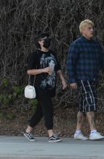 AMANDA BYNES and Paul Michael Out in Los Angeles 10/07/2021