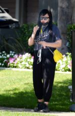 AMANDA BYNES and Paul Michael Out in Los Angeles 10/07/2021
