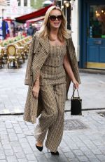 AMANDA HOLDEN Arrives at Global Studios in London 10/08/2021