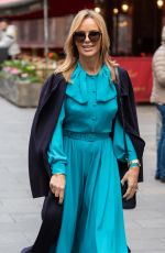 AMANDA HOLDEN Arrives at Heart Radio in London 10/26/2021