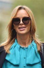 AMANDA HOLDEN Arrives at Heart Radio in London 10/26/2021