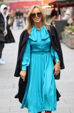 AMANDA HOLDEN Arrives at Heart Radio in London 10/26/2021