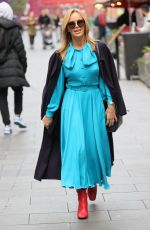AMANDA HOLDEN Arrives at Heart Radio in London 10/26/2021
