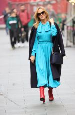 AMANDA HOLDEN Arrives at Heart Radio in London 10/26/2021