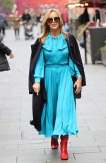 AMANDA HOLDEN Arrives at Heart Radio in London 10/26/2021