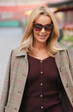 AMANDA HOLDEN at Global Radio Studios in London 10/14/2021