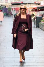 AMANDA HOLDEN at Global Radio Studios in London 10/25/2021