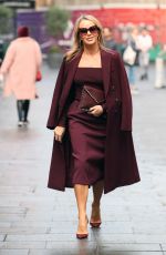 AMANDA HOLDEN at Global Radio Studios in London 10/25/2021