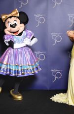 AMANDA HOLDEN at Walt Disney World Florida 50th Anniversary at Tabacco Dock in London 10/01/2021