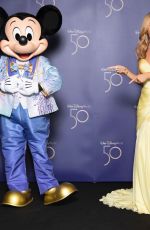 AMANDA HOLDEN at Walt Disney World Florida 50th Anniversary at Tabacco Dock in London 10/01/2021