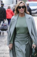 AMANDA HOLDEN Leaves Heart Radio in London 10/29/2021