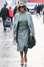 AMANDA HOLDEN Leaves Heart Radio in London 10/29/2021