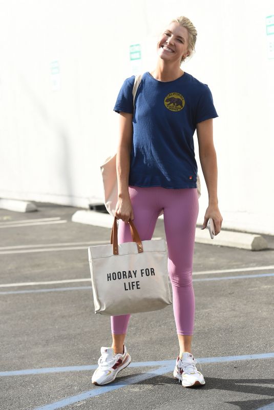 AMANDA KLOOTS at Dancing with the Stars Rehearsals in Los Angeles 10/08/2021