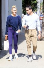 AMANDA KLOOTS at DWTS Rehersals in Los Angeles 10/22/2021