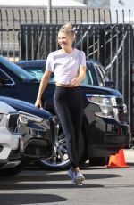 AMANDA KLOOTS Heading to DWTS Studio in Los Angeles 10/29/2021