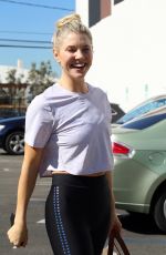 AMANDA KLOOTS Heading to DWTS Studio in Los Angeles 10/29/2021