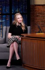 AMANDA SEYFRIED at Late Night with Seth Meyers 10/26/2021 