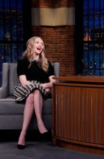 AMANDA SEYFRIED at Late Night with Seth Meyers 10/26/2021 
