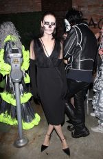 AMANDA STEELE Arrives at a Halloween Party in Hollywood 10/28/2021
