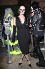 AMANDA STEELE Arrives at a Halloween Party in Hollywood 10/28/2021