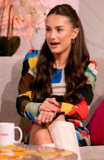 AMBER DAVIES at Lorraine TV Show in London 10/29/2021