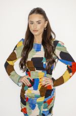 AMBER DAVIES at Lorraine TV Show in London 10/29/2021