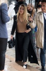 AMBER HEARD Out and About in Paris 10/03/2021