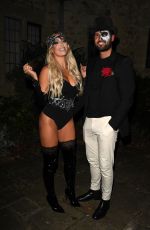 AMBER TURNER at The Only Way is Essex Halloween Special in Folkstone 10/21/2021