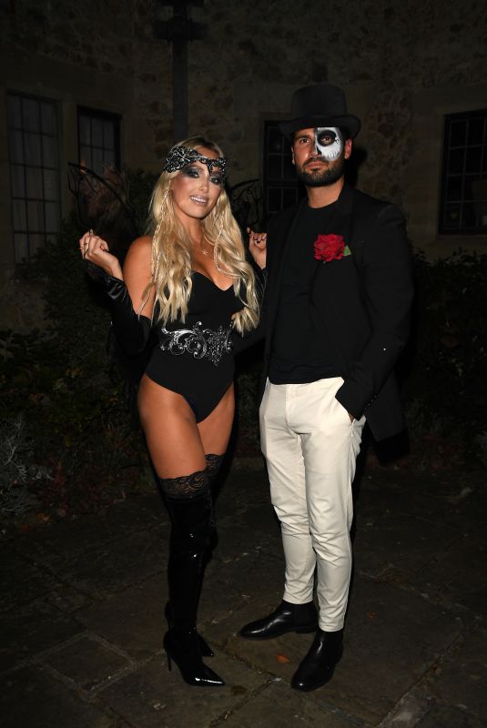 AMBER TURNER at The Only Way is Essex Halloween Special in Folkstone 10/21/2021