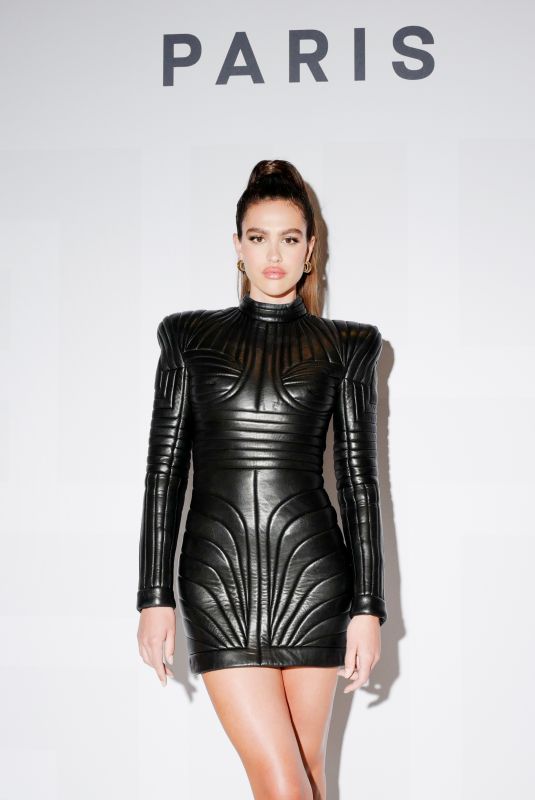 AMELIA HAMLIN at Balmain Festival in Paris 09/29/2021