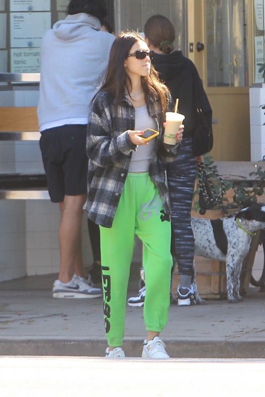 AMELIA HAMLIN Out for Fresh Juice in Hollywood 10/19/2021