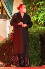 AMY ADAMS Out for Dinner at San Vicente Bungalow in Los Angeles 10/08/2021