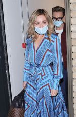 AMY DOWDEN Leaves Strictly Come Dancing It Takes Two Studios in London 10/20/2021