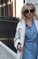 AMY HART Leaves Daniel Galvin Hair Salon in London 10/06/2021