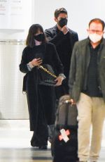 ANA DE ARMAS Arrives at JFK Airport in New York 10/06/2021