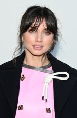 ANA DE ARMAS at Louis Vuitton Show at Paris Fashion Week 10/05/2021