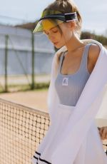 ANASTASIYA SCHEGLOVA at a Photoshoot at Tennis Court, 2021