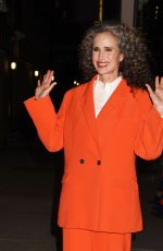 ANDIE MACDOWELL Leaves Late Show with Stephen Colbert in New York 10/21/2021