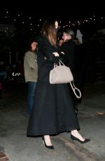 ANELINA JOLIE and Her Ex-husband Jonny Lee Miller Out for Dinner in Beverly Hills 10/11/2021