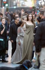 ANGELINA JOLIE Arrives at Externals Premiere at El Capitan Theatre in Hollywood 10/18/2021