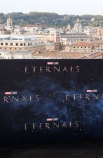 ANGELINA JOLIE at Eternals Photocall at 2021 Rome Film Fest 10/24/2021