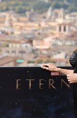 ANGELINA JOLIE at Eternals Photocall at 2021 Rome Film Fest 10/24/2021