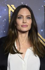 ANGELINA JOLIE at Eternals Gala Screening at BFI Imax Waterloo in London 10/27/2021