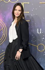 ANGELINA JOLIE at Eternals Gala Screening at BFI Imax Waterloo in London 10/27/2021