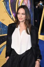 ANGELINA JOLIE at Eternals Gala Screening at BFI Imax Waterloo in London 10/27/2021