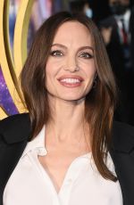 ANGELINA JOLIE at Eternals Gala Screening at BFI Imax Waterloo in London 10/27/2021
