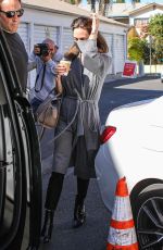 ANGELINA JOLIE at Vintage Clothing Store in Fairfax District of Los Angeles 10/12/2021