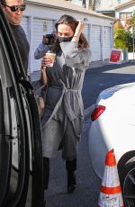 ANGELINA JOLIE at Vintage Clothing Store in Fairfax District of Los Angeles 10/12/2021